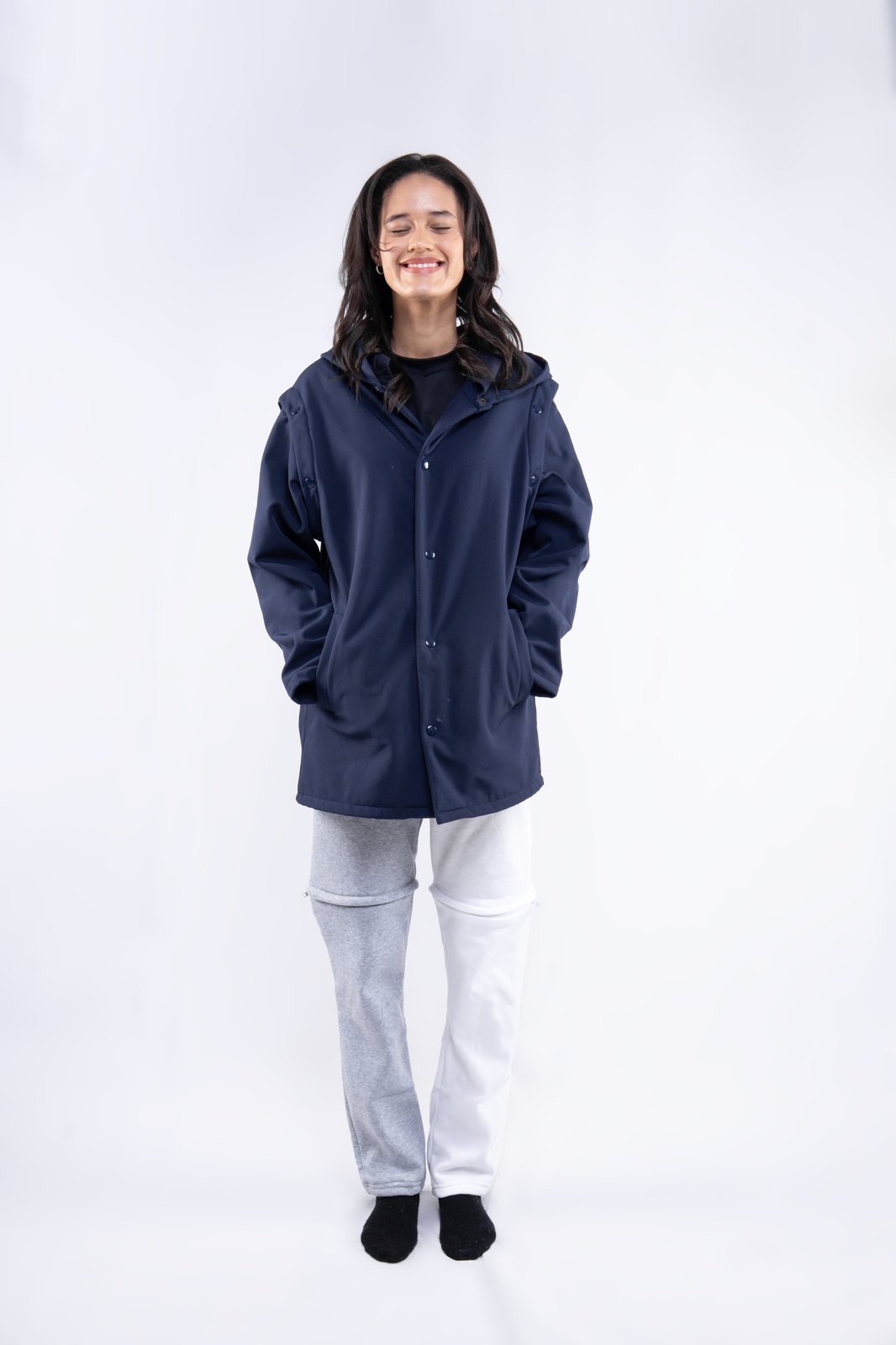 Navy Modular Anorak